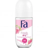 Dezodoranty i antyperspiranty dla kobiet - Fa Fresh & Dry 48H Dezodorant roll-on Peony Sorbet 50ml - miniaturka - grafika 1