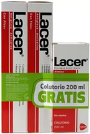 Zestawy kosmetyków damskich - Zestaw do zębów Lacer Duplo Antiplaque-Anticaries Toothpaste 125 ml + Mouthwash 200 ml (8430340018137) - miniaturka - grafika 1