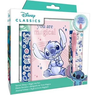 Pamiętnik z magicznym długopisem Stitch - Szkolne artykuły papiernicze - miniaturka - grafika 1