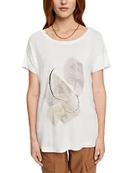Koszulki i topy damskie - ESPRIT Collection Koszulka damska, 110/Off White, M - miniaturka - grafika 1