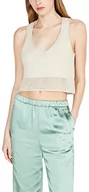 Koszulki i topy damskie - Sisley Womens Tank-TOP 101TMH006 T-shirt, beżowy 14Z, M, beżowy 14Z, M - miniaturka - grafika 1
