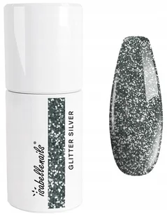 LAKIER HYBRYDOWY 377 GLITTER SILVER ISABELLENAILS SREBRNY BROKAT - Lakiery hybrydowe LAKIER HYBRYDOWY 377 GLITTER SILVER ISABELLENAILS SREBRNY BROKAT - Lakiery hybrydowe - miniaturka - grafika 1