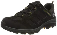 Moda i Uroda OUTLET - Jack Wolfskin Męskie Buty Outdoorowe Vojo 3 Texapore Low M, Black Burly Yellow Xt, 39.5 Eu - miniaturka - grafika 1