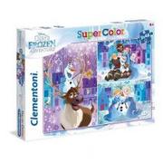 Puzzle - Clementoni Puzzle 3x48el Olafs Frozen Adventure 25228 - miniaturka - grafika 1