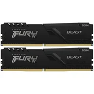 Pamięci RAM - Kingston FURY 16GB 2x8GB 3200MHz CL16 Beast BlackKF432C16BBK2/16 - miniaturka - grafika 1