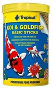 Karma dla ptaków - Tropical Pokarm dla ryb w stawkach ogrodowych Koi & Goldfish Basic Sticks, 90 g - miniaturka - grafika 1