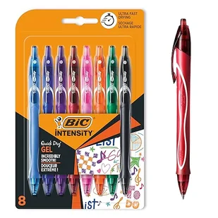 Bic Gel-ocity szybkoschnące długopisy kulkowe, różne kolory, 8 sztuk - Długopisy - miniaturka - grafika 1