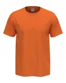 Koszulki męskie - Koszulka męska T-shirt męski Stedman Comfort-T Orange DUŻY ROZMIAR 4XL - miniaturka - grafika 1