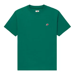 Koszulki męskie - Koszulka męska New Balance MADE in USA MT21543ECS  zielona - grafika 1