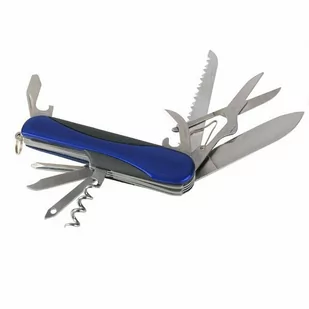 Scyzoryk 10-funkcyjny Kassel, niebieski - Scyzoryki - miniaturka - grafika 1