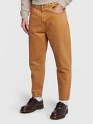 Spodnie męskie - Redefined Rebel Jeansy Como 217109 Brązowy Regular Fit - miniaturka - grafika 1