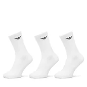 Skarpetki męskie - Skarpety długie Emporio Armani EM000554 AF14499 M0066 Biały - miniaturka - grafika 1