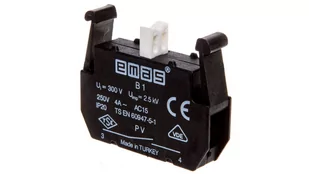emas elektroteknik Styk pomocniczy 1Z montaż czołowy T0-PVB1 T0-PVB1 - Inne akcesoria elektryczne - miniaturka - grafika 1