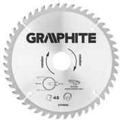 Piły spalinowe - Graphite Tarcza do pilarki, widiowa, 185 x 30 mm, 48 zębów TOP-57H666 - miniaturka - grafika 1