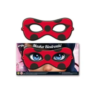 Maska na oczy Miraculous Biedronka i Czarny Kot Outlet - Dodatki do strojów karnawałowych - miniaturka - grafika 1