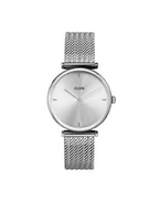 Zegarki damskie - Cluse Zegarek CW10402 Mesh Full Silver - - miniaturka - grafika 1