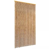 Akcesoria do okien - vidaXL Zasłona na drzwi, bambusowa, 100 x 220 cm vidaXL - miniaturka - grafika 1