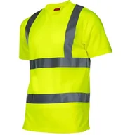 Odzież robocza - LAHTI PRO Koszulka T-shirt ostrzegawcza żółta rozmiar XL L4020804 LPL4020804 - miniaturka - grafika 1