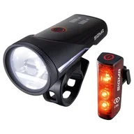 Lampki rowerowe - zestaw lamp rowerowych Sigma Aura 100 + Blaze 17950 - miniaturka - grafika 1