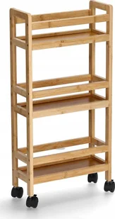 Zeller Wąska półka łazienkowa, 36 x 15 x 74 cm - Półki łazienkowe - miniaturka - grafika 1