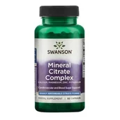 Witaminy i minerały - SWANSON Multi Mineral Citrate Complex 60 kaps. - miniaturka - grafika 1