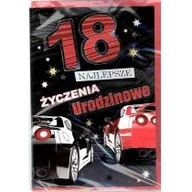 Powieści i opowiadania - Karnet 18-stka naklejany 3D nr 004 + koperta - miniaturka - grafika 1
