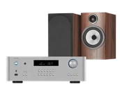 Zestawy stereo - Rotel RA-1572 MkII (srebrny) + 706 S3 (mokka) - miniaturka - grafika 1