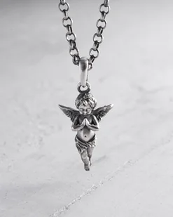 Srebrny wisiorek ANGEL OF LIGHT - Wisiorki - miniaturka - grafika 1