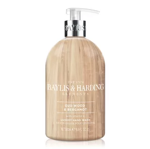 Baylis & Harding Elements Oud & Bergamot Hand Wash 500ml - Mydło do rąk 500 ml - Mydła - miniaturka - grafika 1