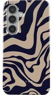 Etui i futerały do telefonów - Burga Etui Vigilant Tough do Galaxy S24, beżowo-granatowe - miniaturka - grafika 1