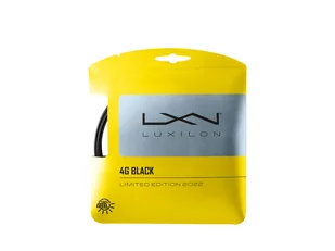Naciąg tenisowy Luxilon  4G Black 1.25 Set  1,25 mm - Tenis ziemny - miniaturka - grafika 1