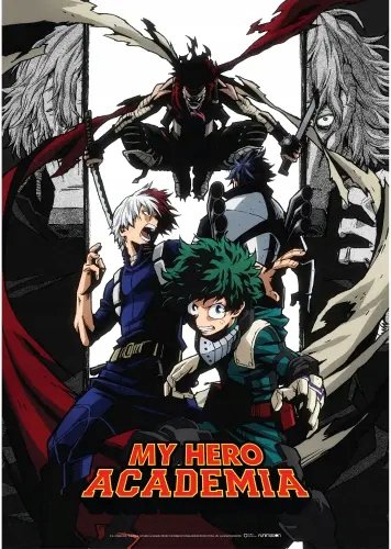 Plakat Anime My Hero Academia bnha_018 A2 (custom)