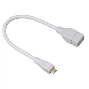 Hama Adapter Micro USB B WT USB A GN Biały BLACK FRIDAY Od 24 do 26 listopada (Micro USB B WT. - USB A GN. Biały) - Złącza, przejściówki, adaptery - miniaturka - grafika 3