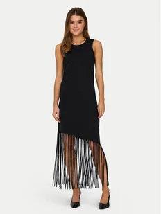 ONLY Sukienka codzienna Zinna 15325497 Czarny Regular Fit - Sukienki - miniaturka - grafika 1