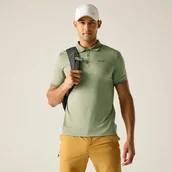 Koszulki sportowe męskie - Regatta Koszulka męska polo Remex II Zielony, Rozmiar: 3XL - miniaturka - grafika 1