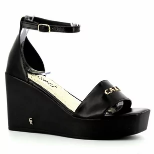 Sandały damskie na koturnie CARINII - Carinii - Sandały damskie - miniaturka - grafika 1