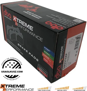 Klocki hamulcowe przednie DBA Xtreme Performance Chevrolet Corvette C7 2015-2019 - Klocki hamulcowe - miniaturka - grafika 3