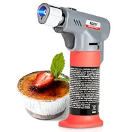 Latarki - Zippo Palnik kuchenny, flambé, palnik gazowy, zmienny, żółty lub niebieski płomień, wielokrotnego napełniania, nadaje się do użytku wewnątrz i na zewnątrz, czarny, jeden rozmiar - miniaturka - grafika 1