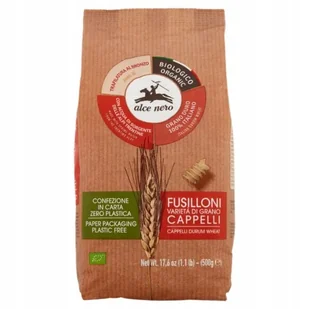 Makaron Fusilli S. Cappelli 500g - Alce Nero BIO - Makaron - miniaturka - grafika 1