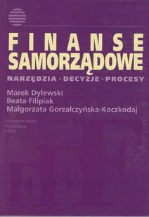 Finanse samorządowe - Finanse, księgowość, bankowość - miniaturka - grafika 1