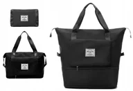 Akcesoria podróżnicze - Torba podróżna DKM Torba typ 2 czarna - miniaturka - grafika 1