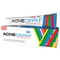 Problemy skórne - Acne-Derm, żel przeciwtrądzikowy, kwas azelainowy 15%, 20 g - miniaturka - grafika 1