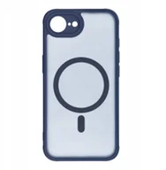 Etui i futerały do telefonów - Futerał FULL MATTE MAG COVER kompatybilny z MagSafe do IPHONE SE 4 2025 niebieski - miniaturka - grafika 1
