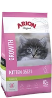 Mokra karma dla kotów - Arion ARION Original Kitten 35/21 Chicken 7,5kg 14789-uniw - miniaturka - grafika 1