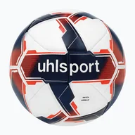 Piłka nożna - Piłka do piłki nożnej uhlsport Match Addglue white/navy/fluo red rozmiar 5 - miniaturka - grafika 1