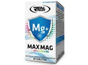 Witaminy i minerały dla sportowców - Real Pharm Max mag + B6, 90 tabletek - miniaturka - grafika 1