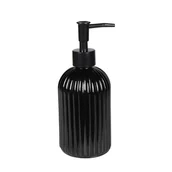 Mydelniczki i dozowniki mydła - Dozownik na mydło STRIP śr. 7 x 19 cm czarny - miniaturka - grafika 1