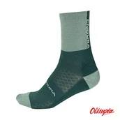 Skarpetki kolarskie - Skarpety rowerowe Endura BaaBaa Merino Winter Sock WMS Deep Teal - miniaturka - grafika 1