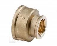 Łączniki, trójniki, kształtki - Onnline Mufa redukcyjna mosiężna 1"x3/4" żółta - miniaturka - grafika 1