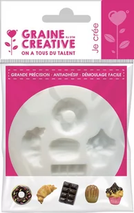 Foremka Silikonowa D: 7 cm Słodkości - Akcesoria rzeźbiarskie - miniaturka - grafika 1